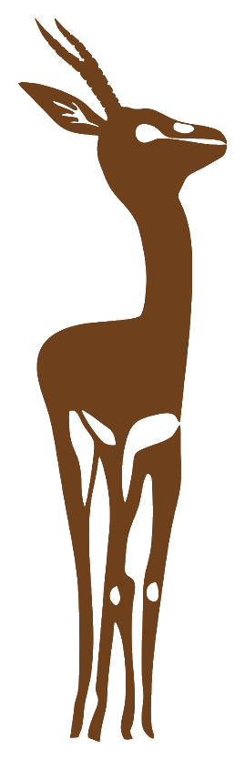 Gacela de Cuvier — logo Harmusch